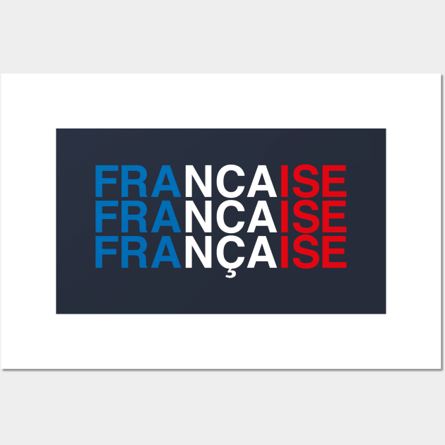 FRENCH Flag Wall Art by eyesblau